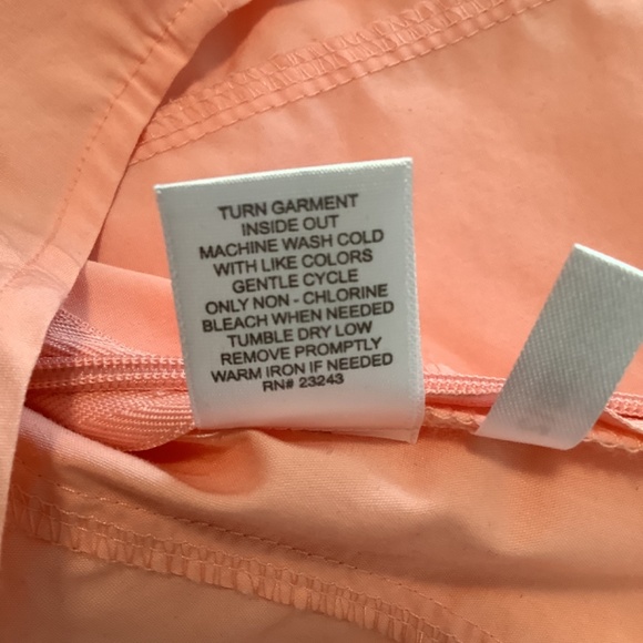 New York & Company Stretch Ladies Pullover Top Peach Size XS - Picture 5 of 5